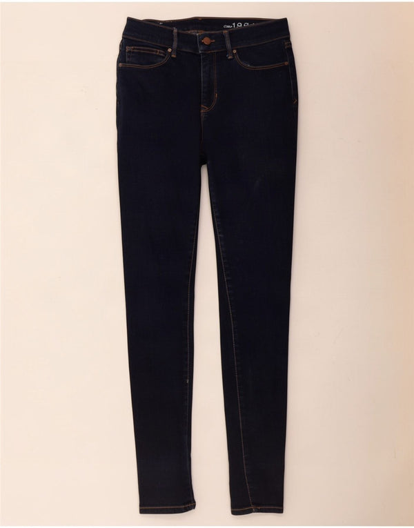 Blugi skinny pentru femei Gap W27 L29 Bumbac bleumarin