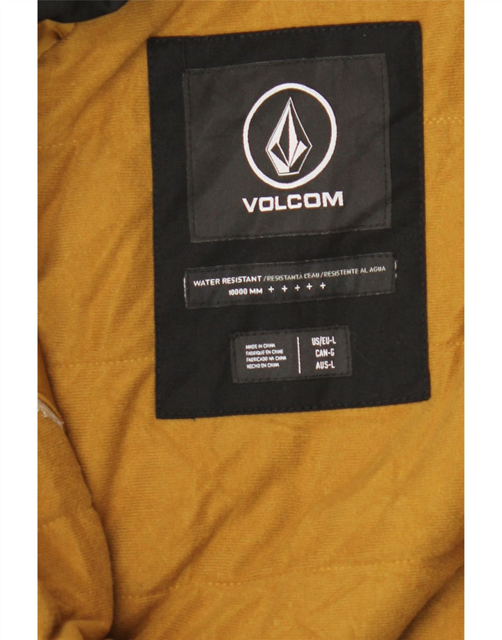 VOLCOM Bomber cu glugă pentru bărbați UK 40 Large Black