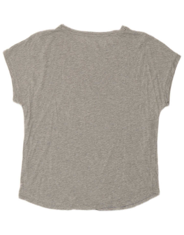 UNITED COLORS OF BENETTON Tricou grafic pentru femei Top UK 14 Medium Gri