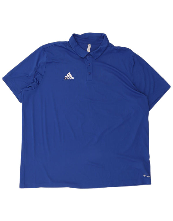Tricou polo Adidas Aeroready pentru bărbați 3XL, poliester albastru