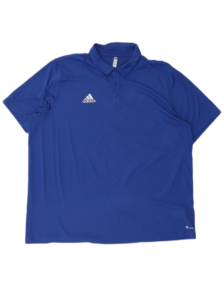 Tricou polo Adidas Aeroready pentru bărbați 3XL, poliester albastru