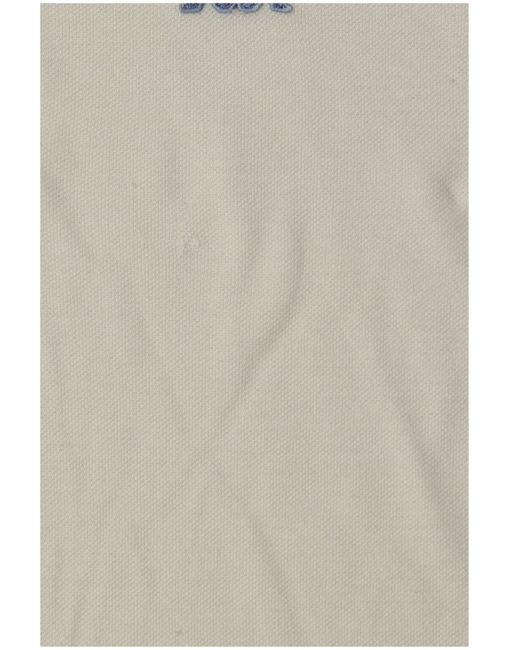 Tricou polo de rugby pentru bărbați Kappa, alb mediu