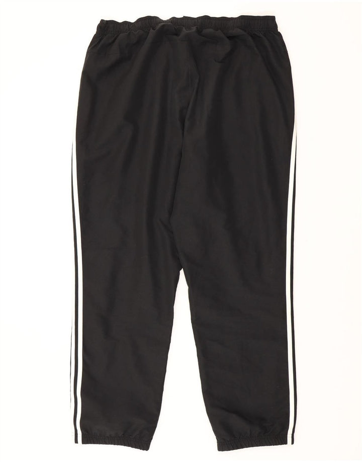 Pantaloni de trening ADIDAS pentru bărbați, 2XL, poliester negru