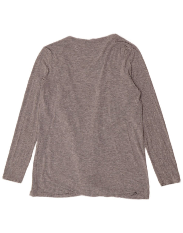 Pulover cardigan deschis pentru femei Lipsy UK 12 Gri mediu