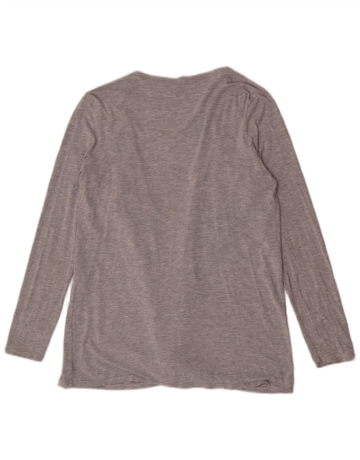 Pulover cardigan deschis pentru femei Lipsy UK 12 Gri mediu