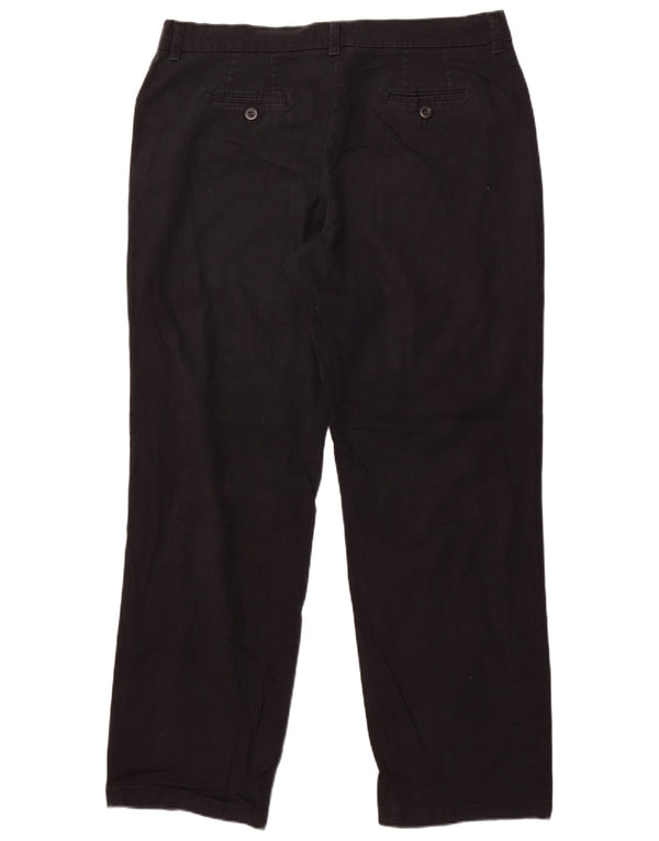 Pantaloni casual Lee pentru femei, drepte, relaxate US 18 2XL W38 L31 Negru