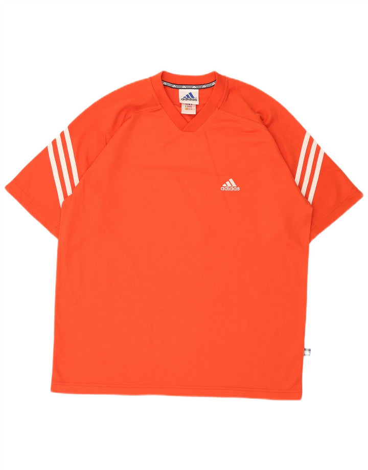Tricou grafic pentru bărbați Adidas Top UK 40/42 Poliester portocaliu mediu