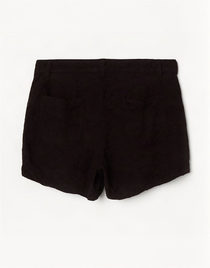 Pantaloni scurti chino Jack Wills pentru femei UK 12 Medium W30 Bumbac negru