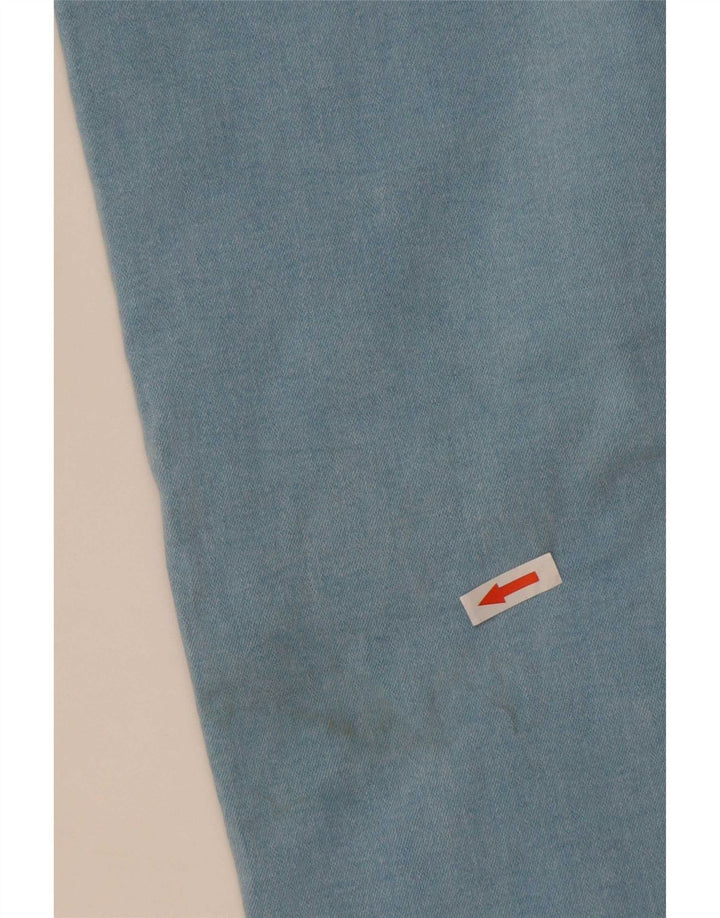 Blugi drepti pentru femei Marks & Spencer UK 12 Medium W30 L27 Turcoaz
