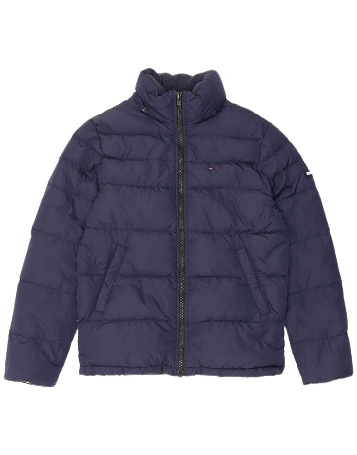Jachetă căptușită pentru bărbați Tommy Hilfiger UK 38 Medium Navy Blue Marine