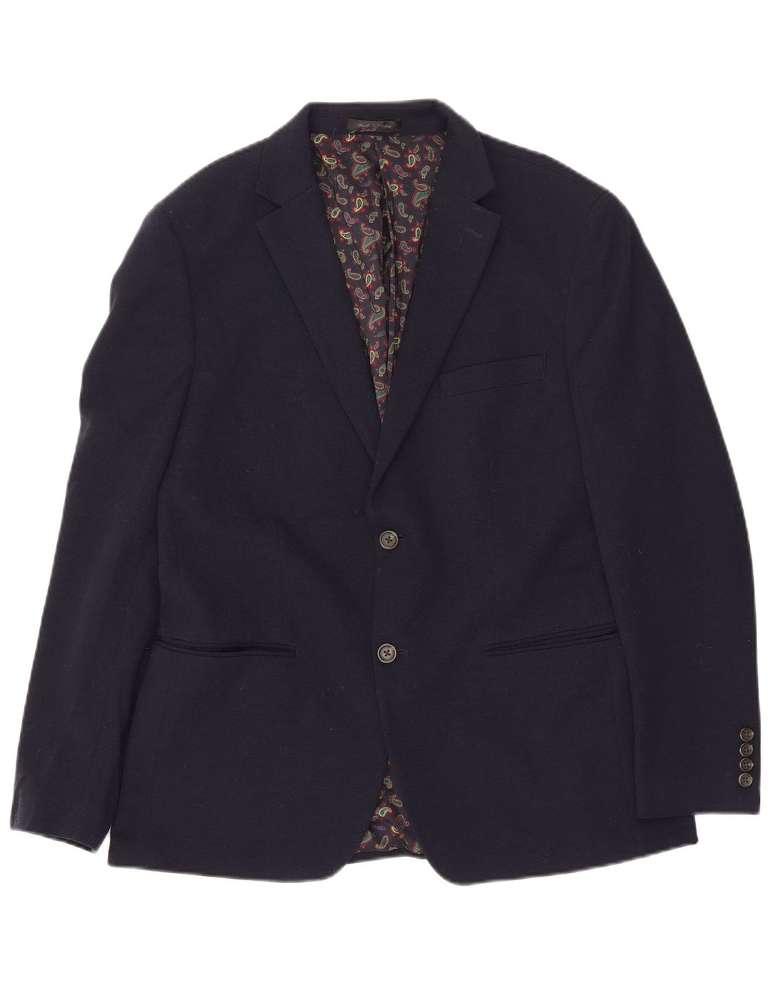 Jachetă Blazer pentru bărbați Chaps, cu 2 nasturi, UK 42 XL, poliester bleumarin