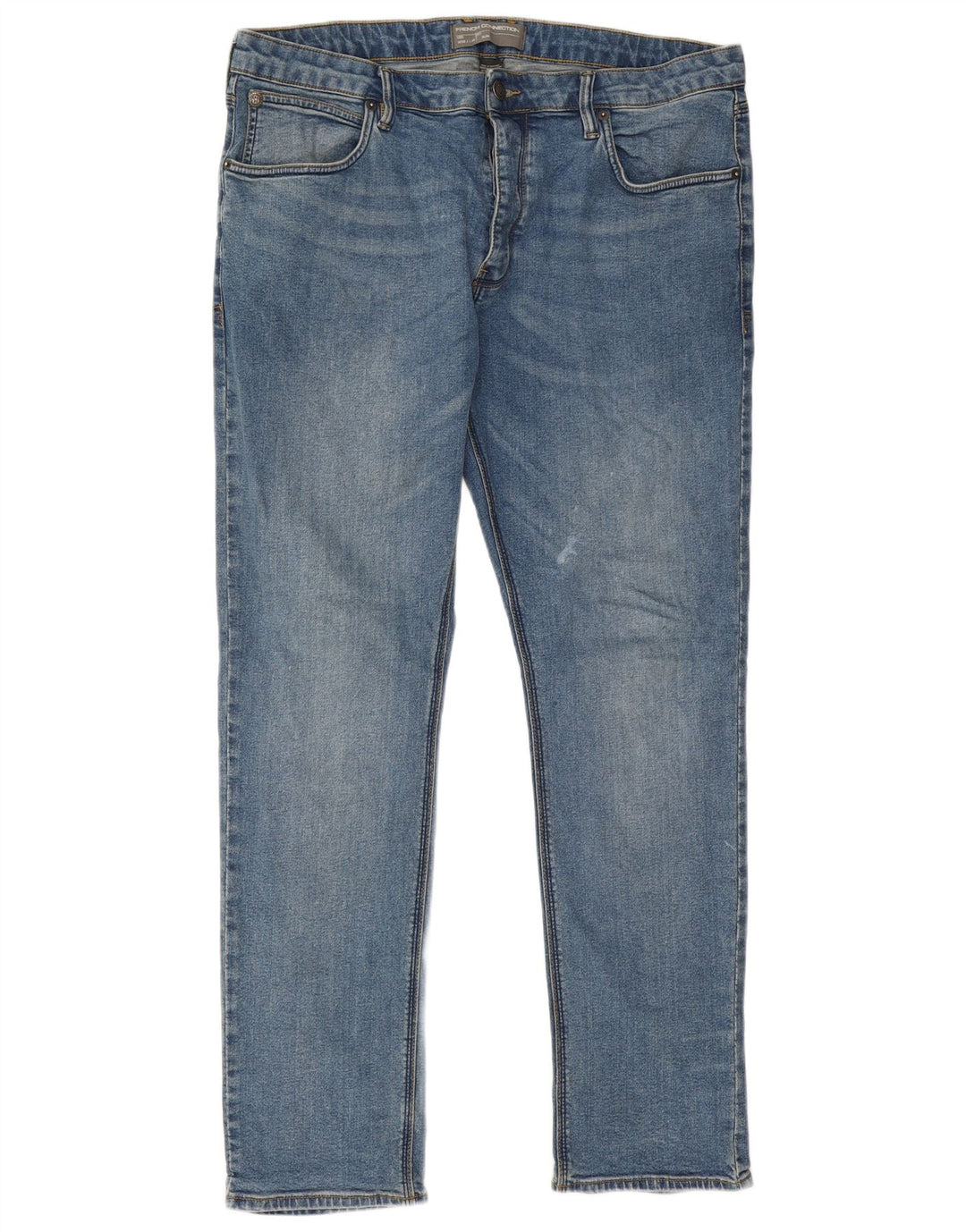 Blugi slim pentru bărbați French Connection W38 L34 Bumbac albastru