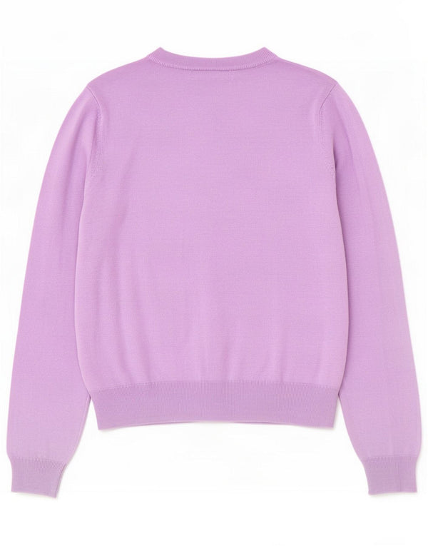 Pulover cardigan pentru femei Marks & Spencer UK 12 Viscoză violet mediu