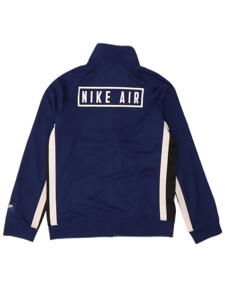 Jachetă de top pentru trening Nike pentru băieți 12-13 ani, mare, bleumarin, color block
