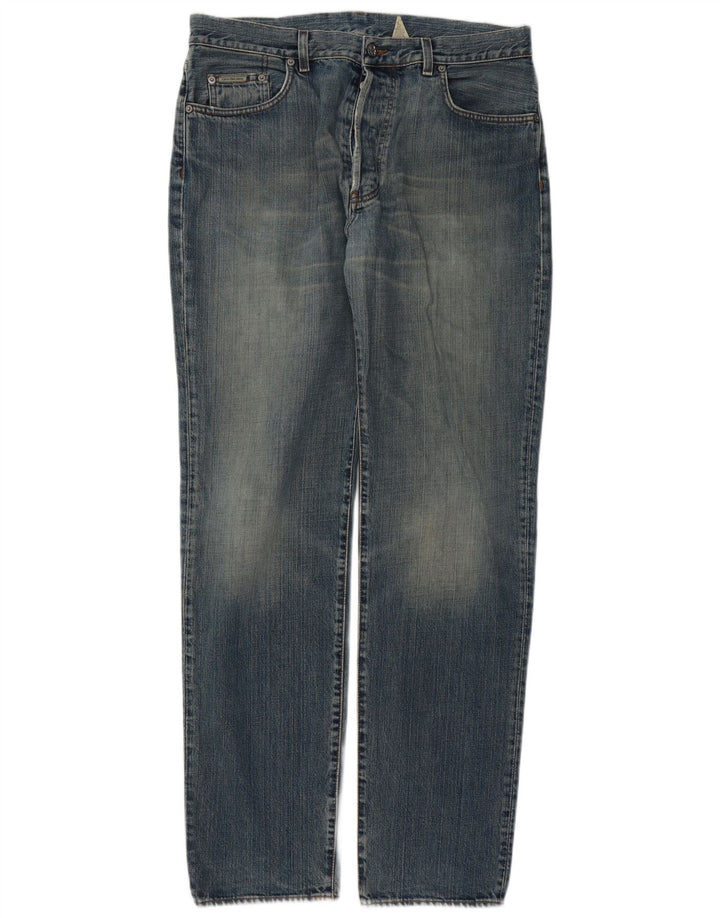 Blugi slim pentru femei Calvin Klein W36 L34 Bumbac albastru