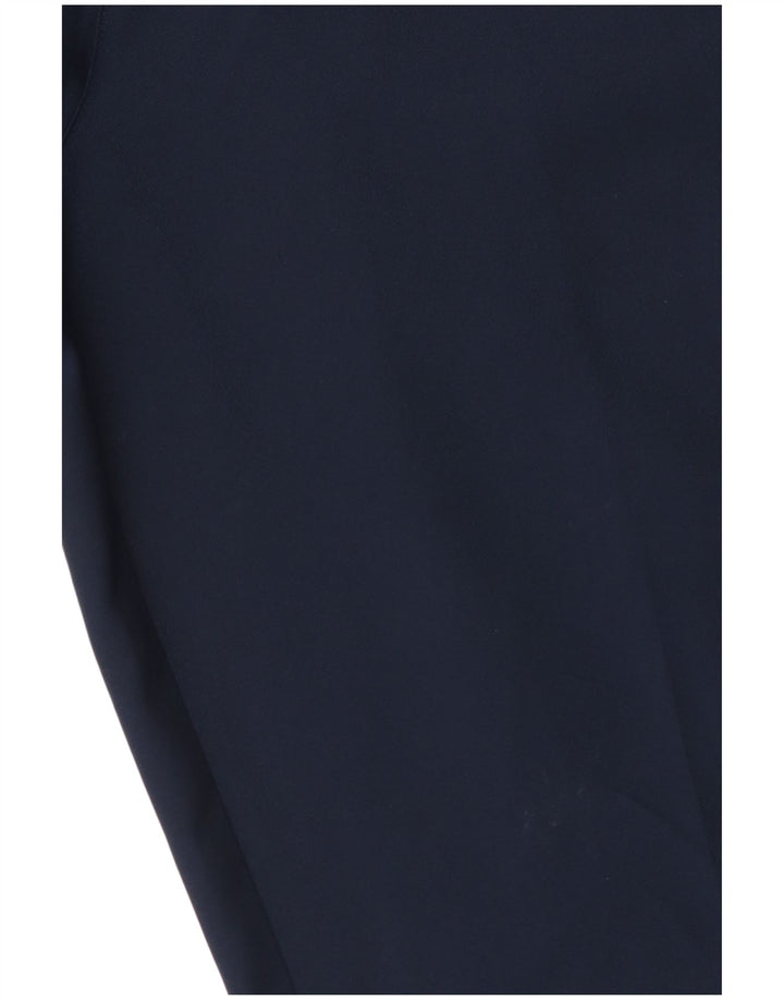 Pantaloni chino subțiri pentru bărbați Adidas W34 L34 poliester bleumarin