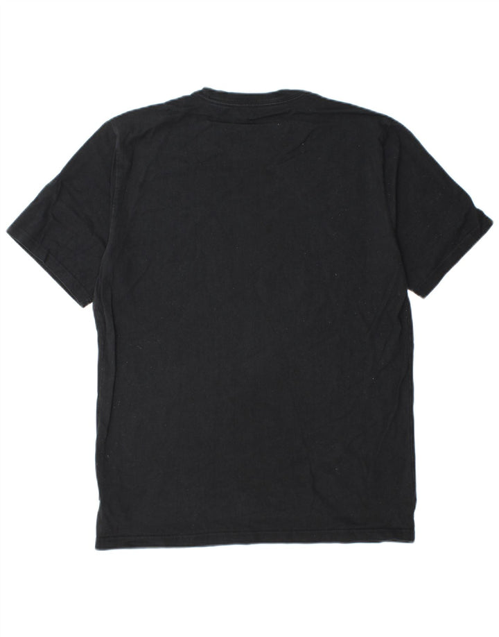Tricou grafic Converse pentru bărbați Top mediu negru bumbac