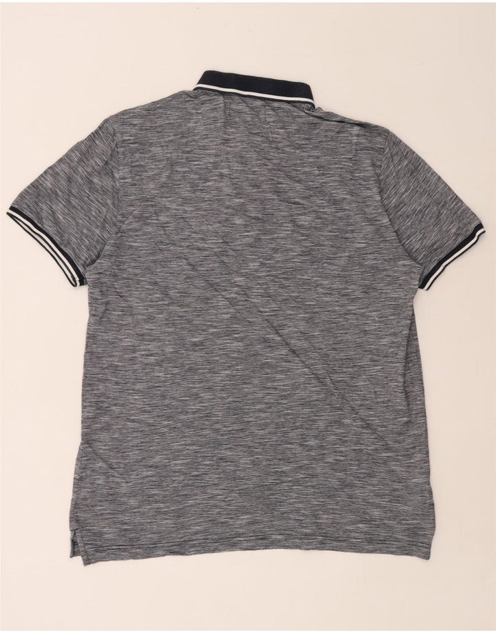 PENGUIN Tricou polo pentru bărbați XL, bumbac cu pete gri