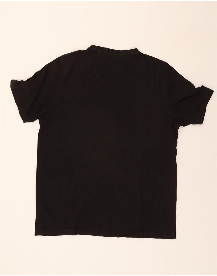 PUMA Mens Graphic T-Shirt Top Large Black Cotton Vintage Puma and Second-Hand Puma from Messina Hembry 