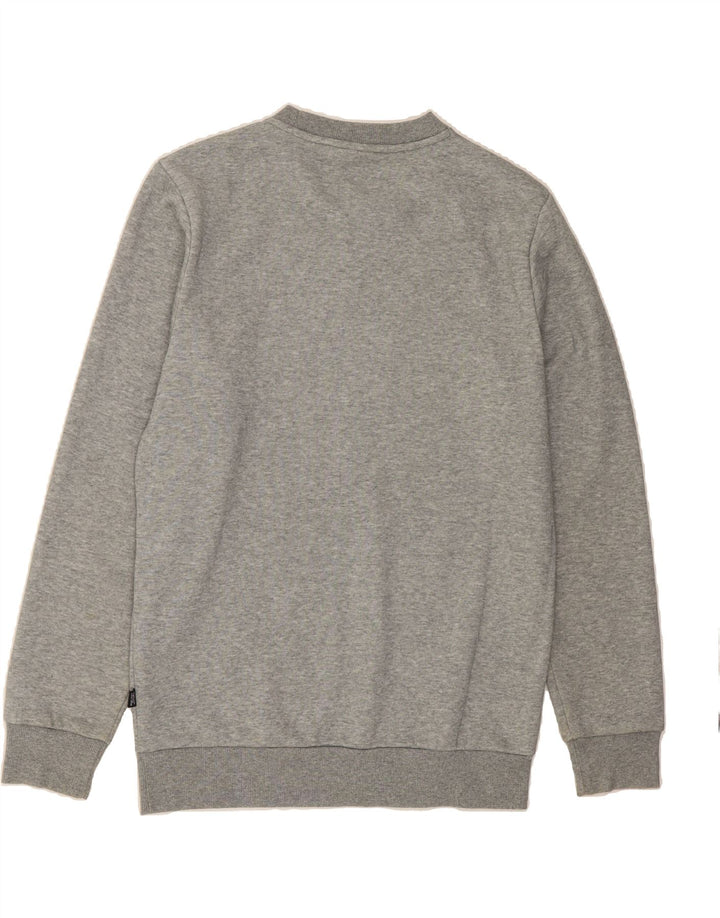 PUMA Mens Graphic Sweatshirt Jumper Small Grey Cotton Vintage Puma and Second-Hand Puma from Messina Hembry 