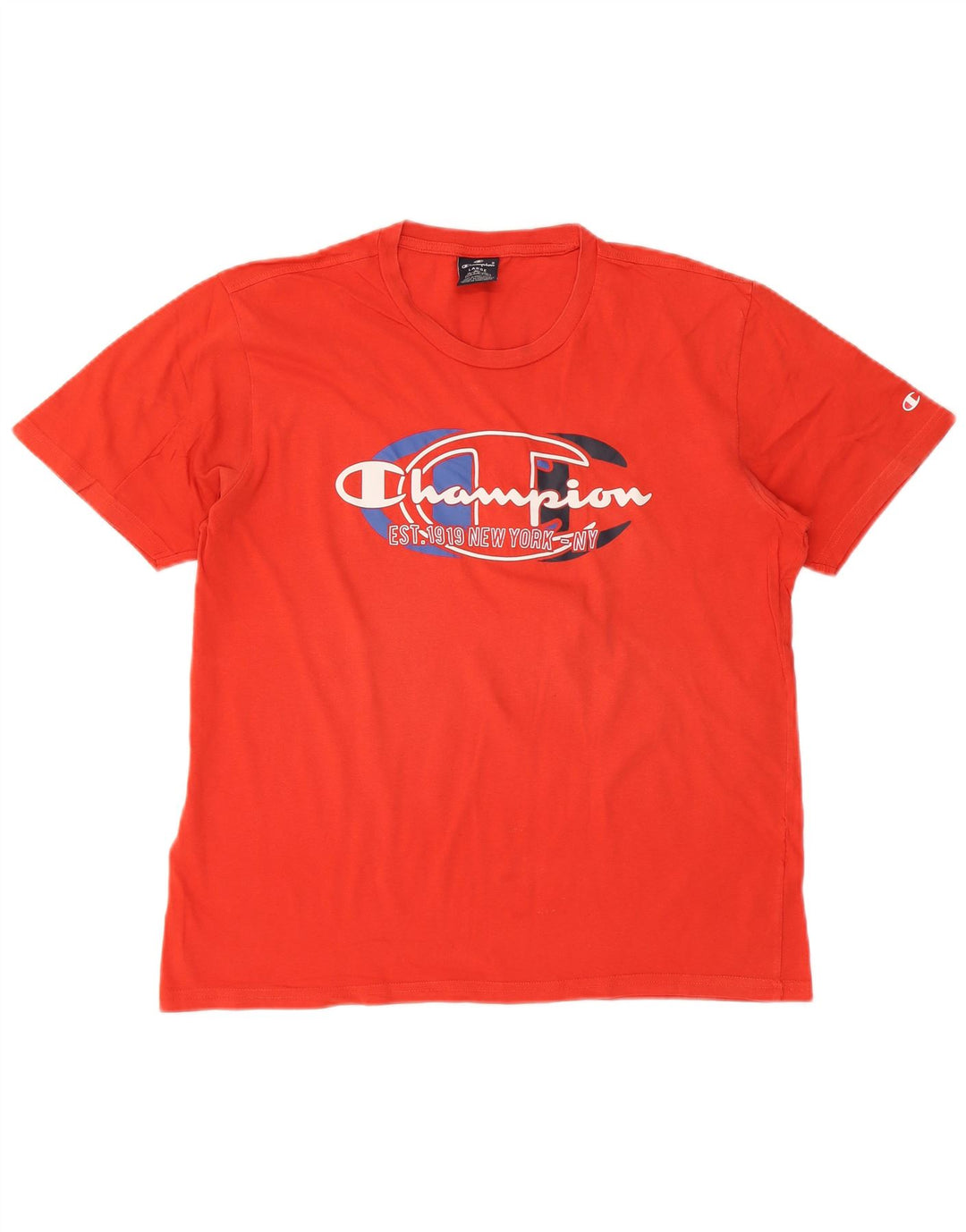 Tricou grafic Champion pentru bărbați Top mare roșu