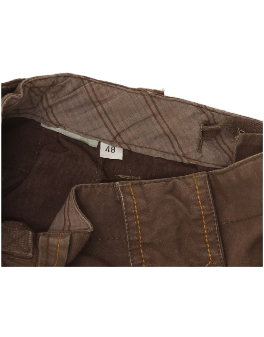 Pantaloni scurți cargo VINTAGE pentru bărbați IT 48 Medium W32 maro