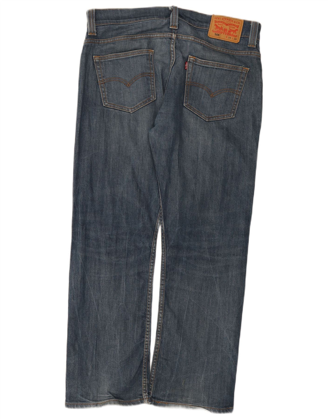 Blugi 506 drepti pentru bărbați Levi's W34 L30 Bumbac albastru