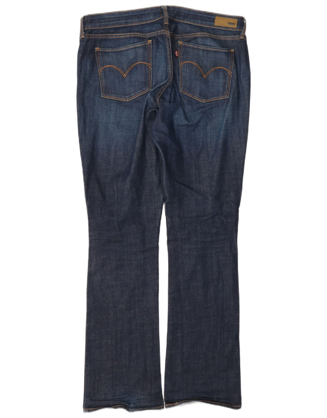 Blugi Levi's pentru femei cu talie medie bootcut W33 L32 bumbac bleumarin