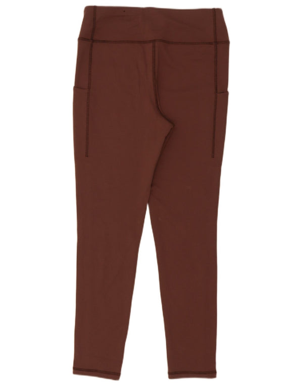 Leggings pentru femei Zara Medium L28 L29 Maro Viscoză