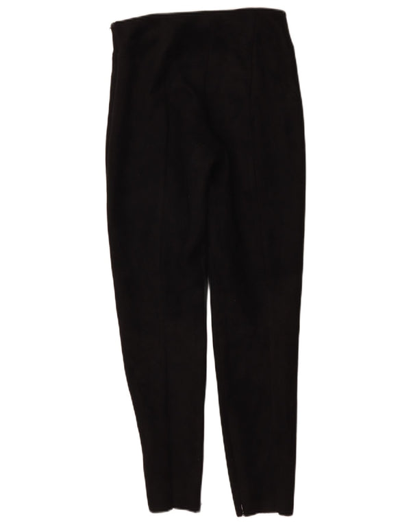 Pantaloni skinny casual pentru femei Zara Mici L26 L27 Poliester negru