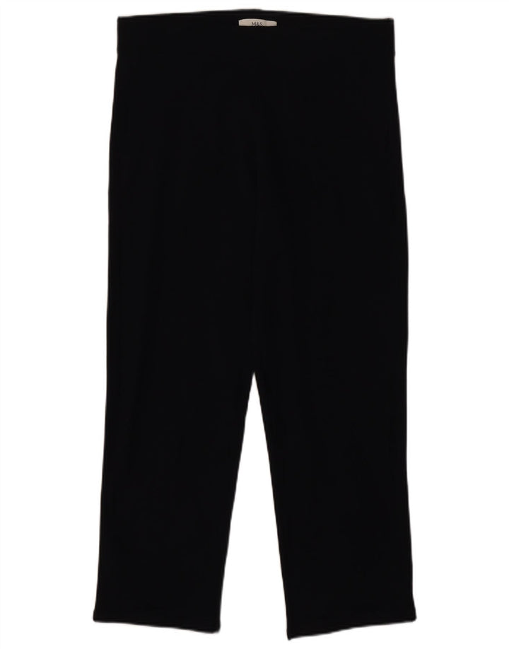 Leggings pentru femei Marks & Spencer UK 14 mari, albastru, bumbac