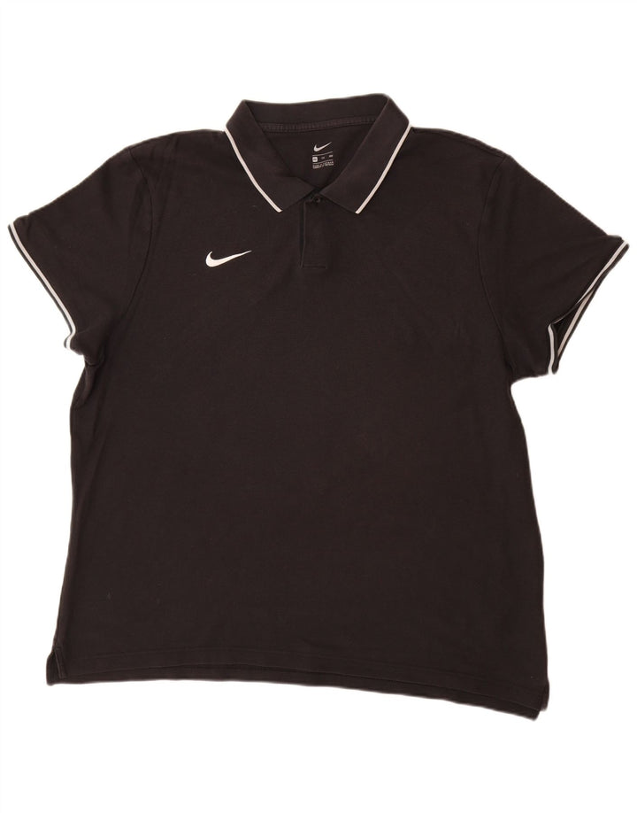 Tricou polo pentru bărbați NIKE 2XL bumbac negru