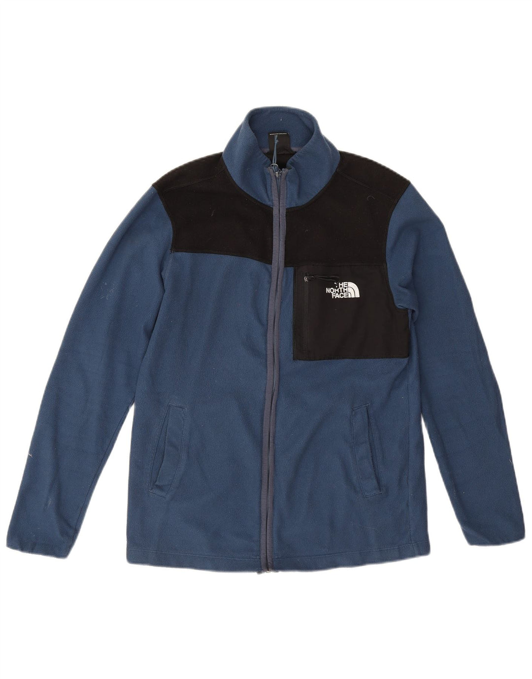 Jachetă polară pentru bărbați The North Face UK 36 Small Blue Colorblock Poliester