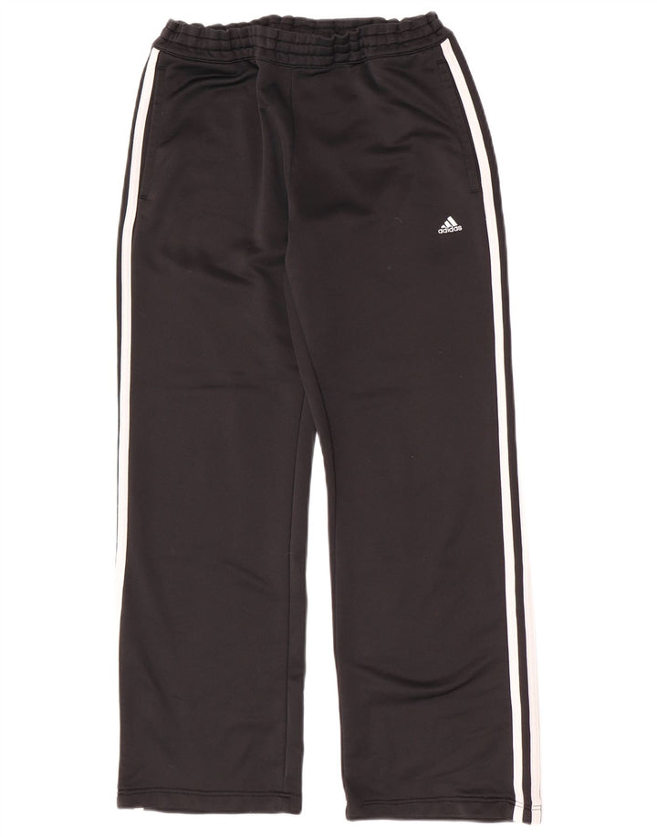 Pantaloni de trening Adidas pentru femei UK 10 Poliester negru mic