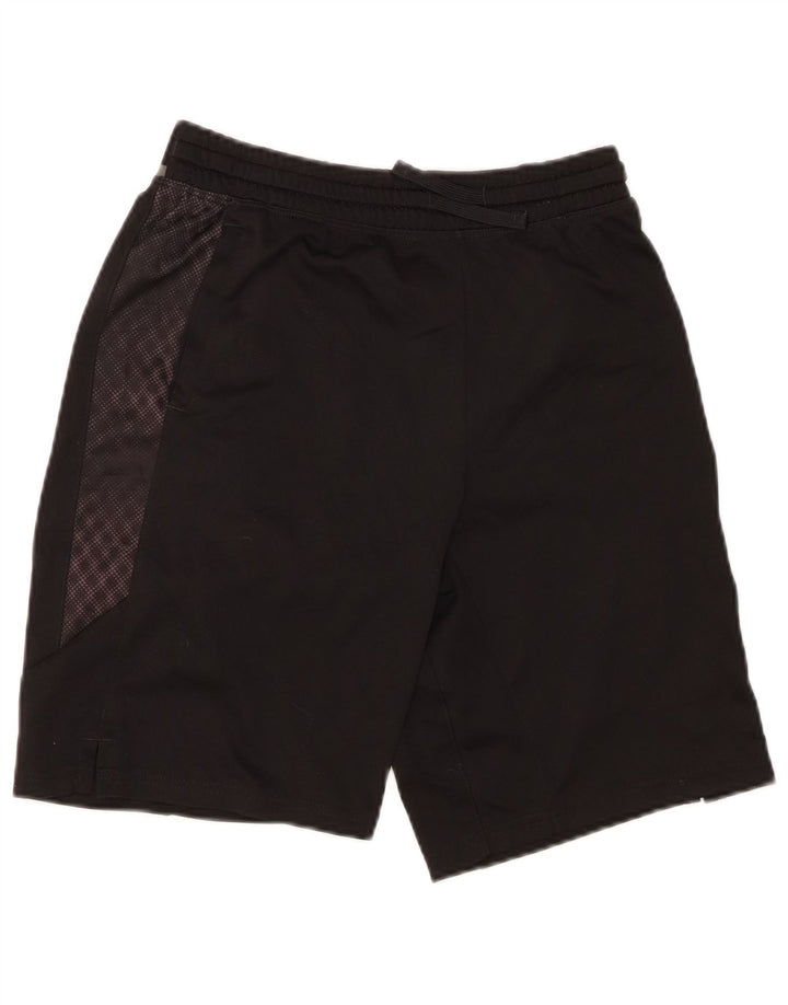 Pantaloni scurți sport Russell Athletic pentru băieți 15-16 ani 2XL poliester negru