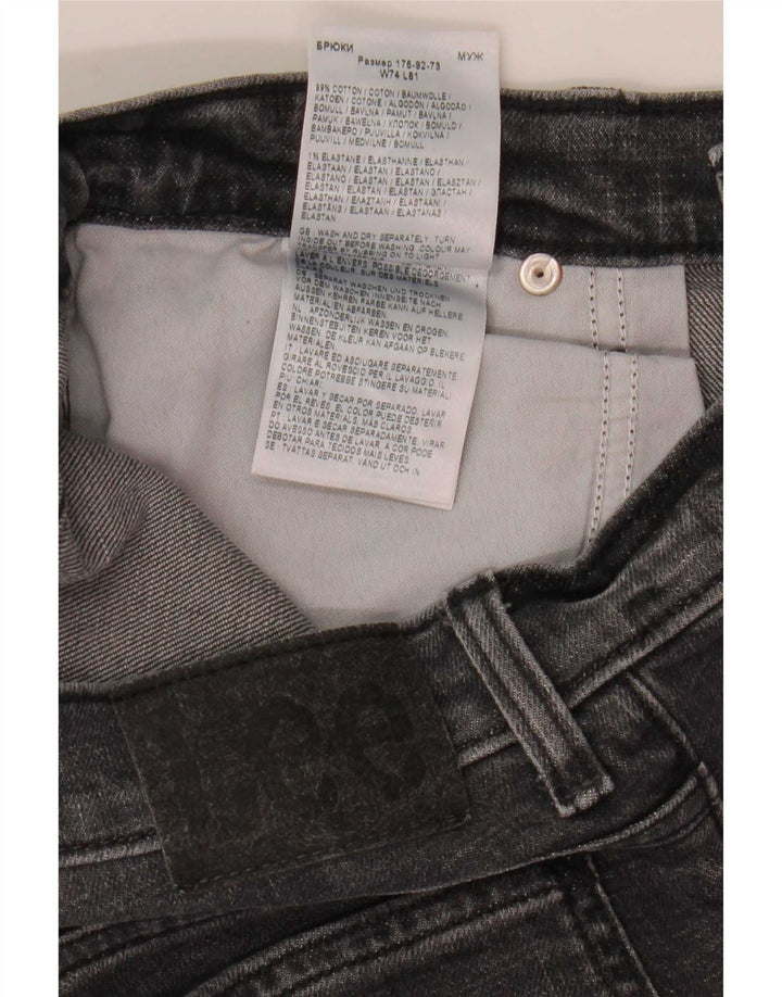 Blugi Lee Rider Slim pentru bărbați W29 L29 bumbac gri