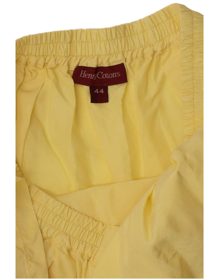 Fusta A-Line pentru femei Henry Cottons IT 44 Medium W30 Galben