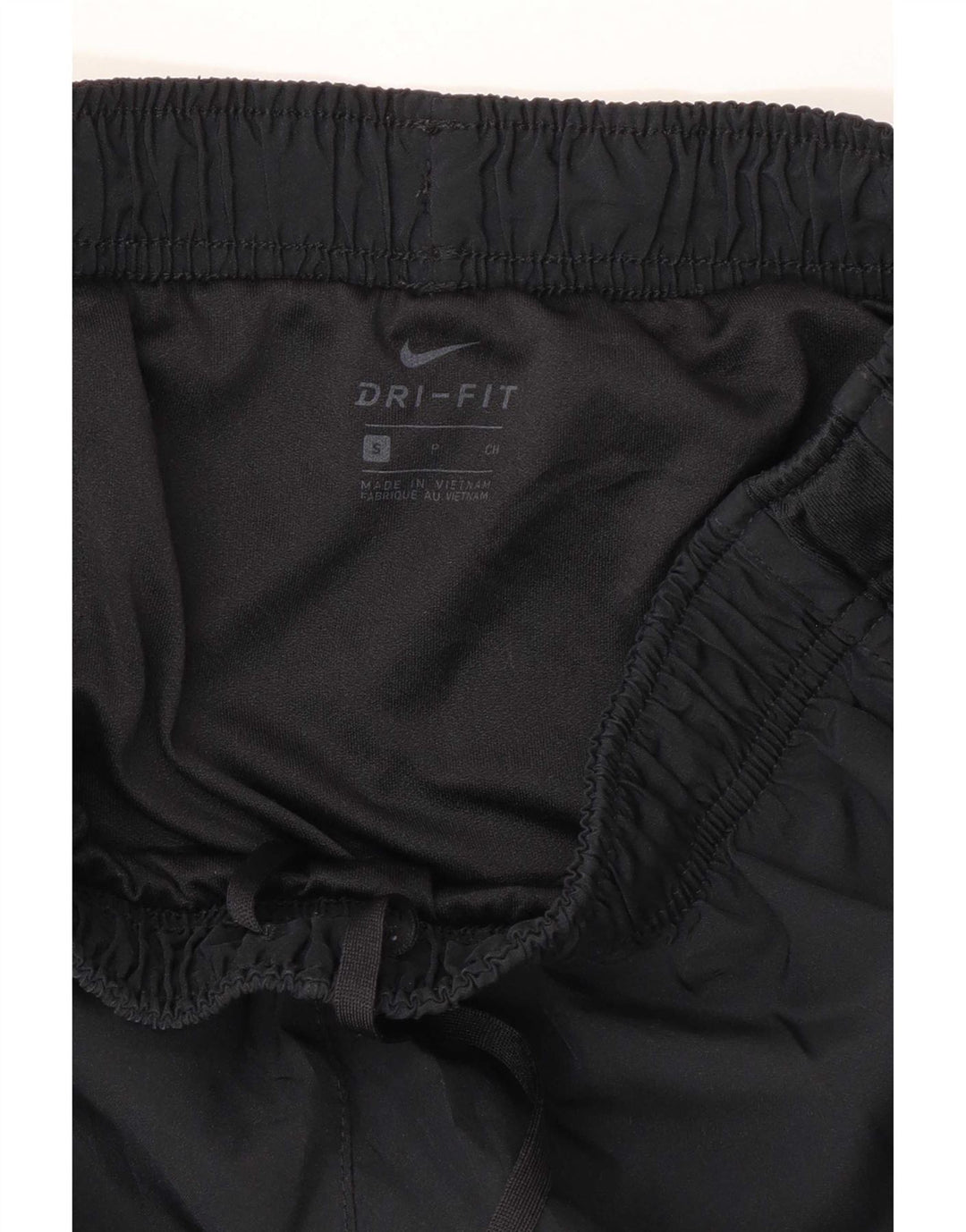 Pantaloni scurți sport Nike Dri Fit pentru femei UK 8 Small Negru Poliester