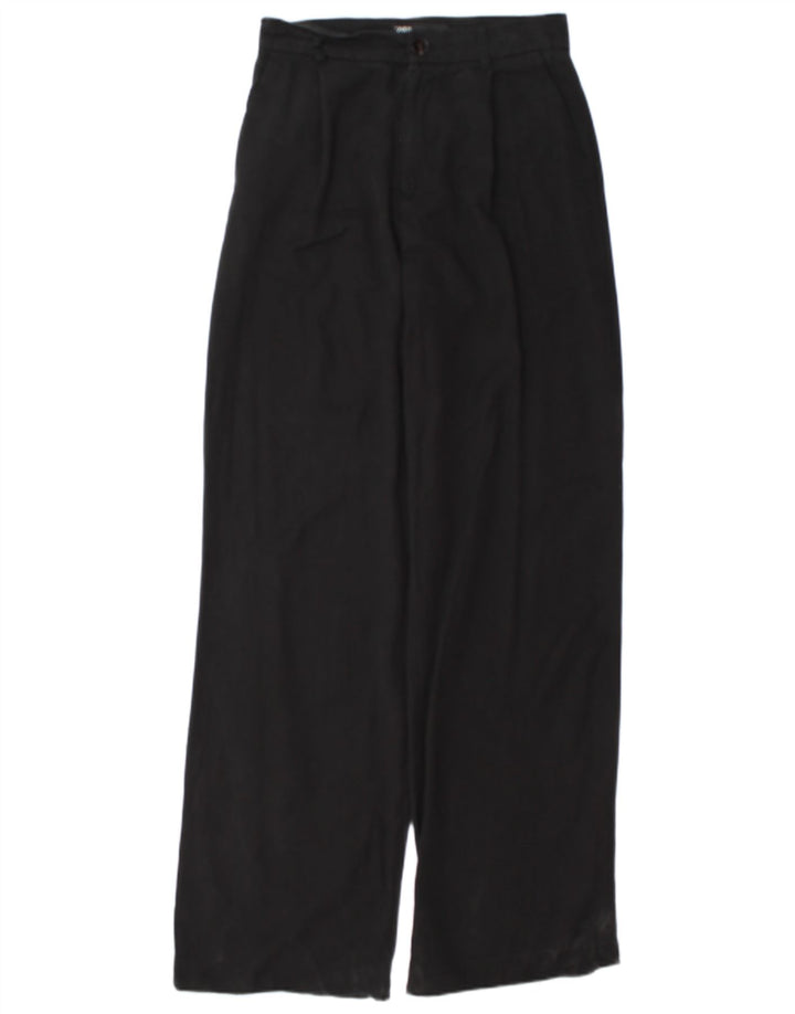 Pantaloni chino pentru femei Marks & Spencer Mici L26 L34 Negru Lyocell