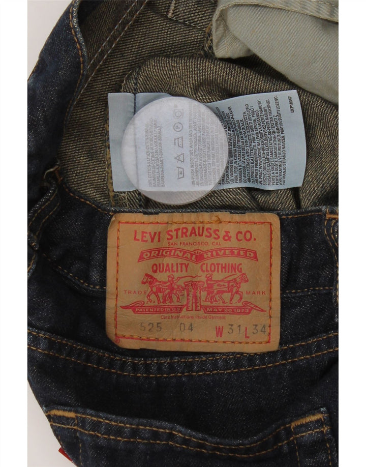 Blugi Levi's 525 Bootcut W31 L34 Bumbac albastru