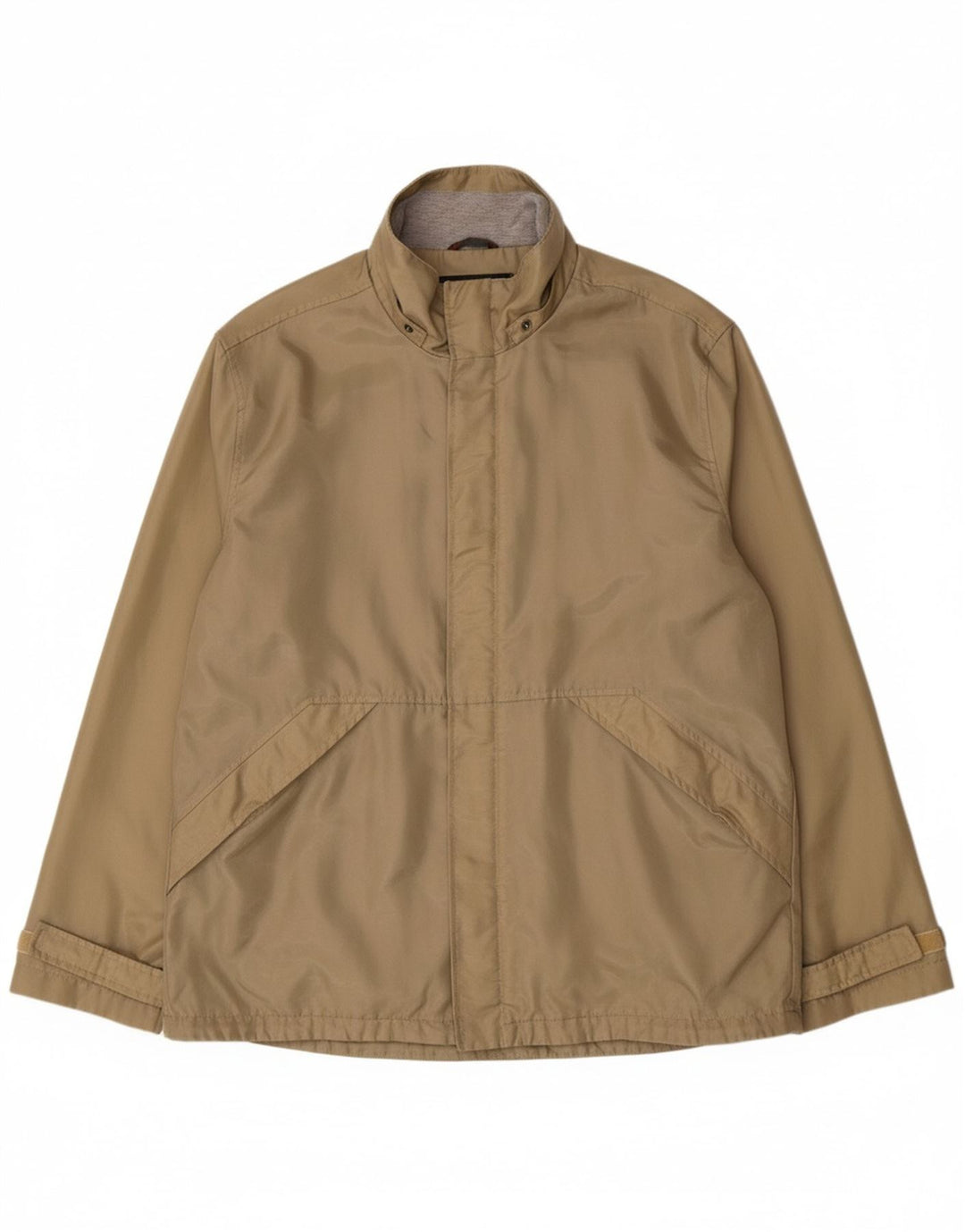 INVICTA Mens Rain Jacket UK 44 2XL Khaki Polyamide