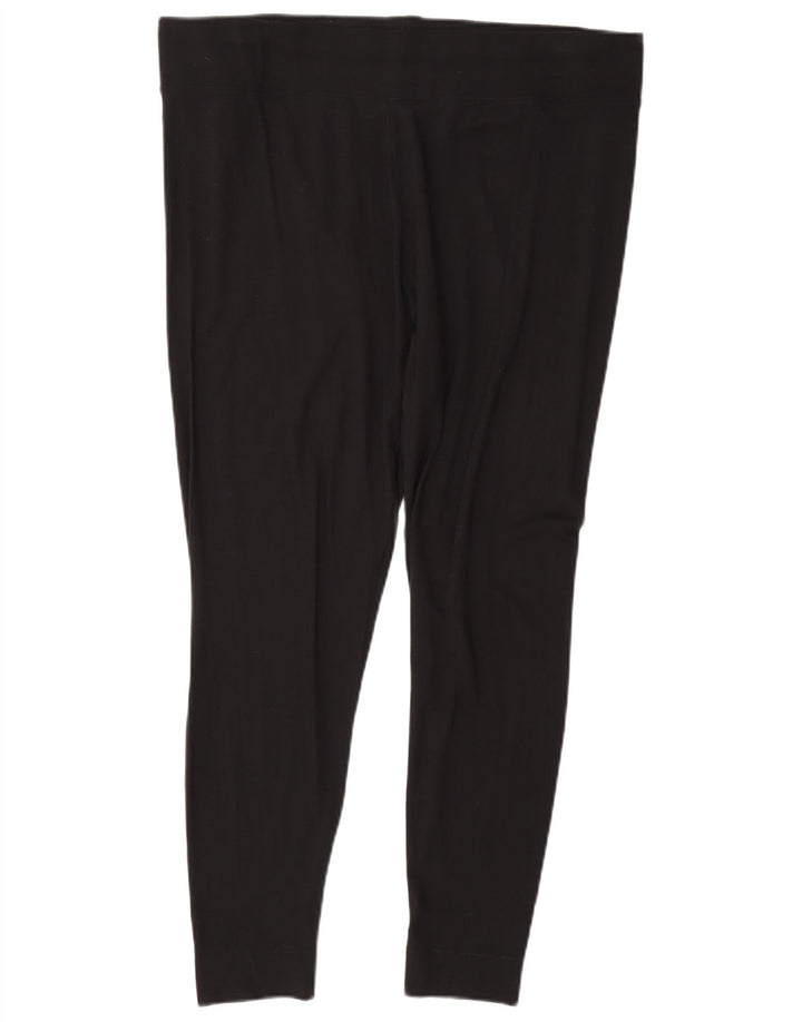 Leggings pentru femei Marks & Spencer UK 18 XL, viscoză neagră