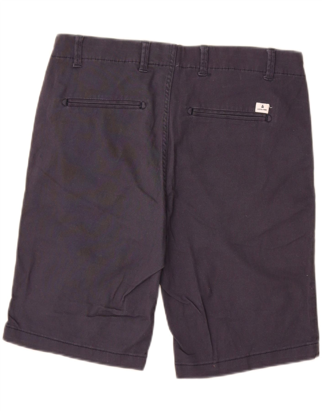 Pantaloni scurți chino pentru bărbați JACK & JONES, de culoare normală, W30, bumbac, albastru bleumarin mediu