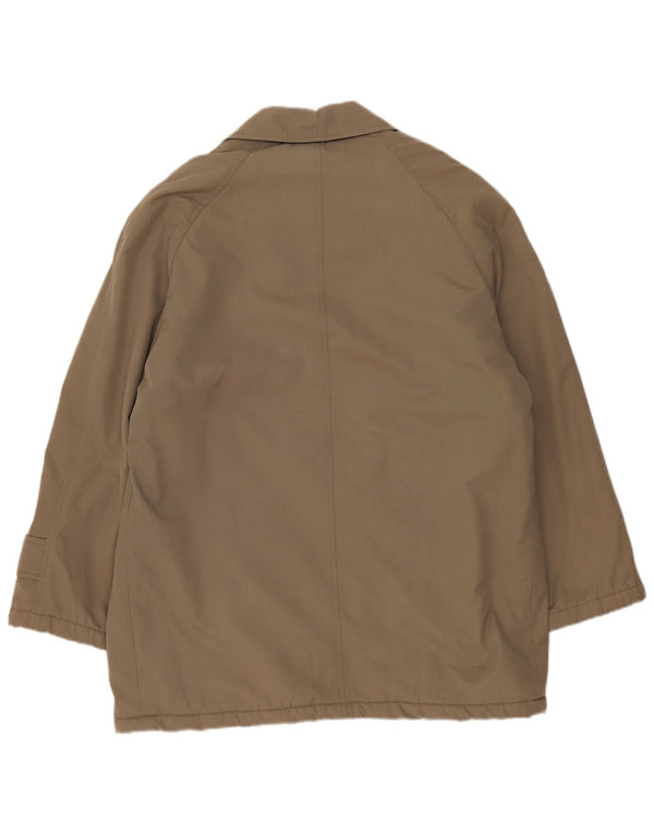 Vintage Mens Bomber Jacket UK 42 XL Beige