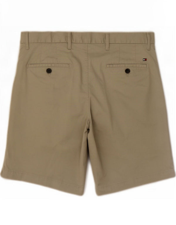Pantaloni scurți chino Tommy Hilfiger pentru bărbați W36, mari, bej, bumbac