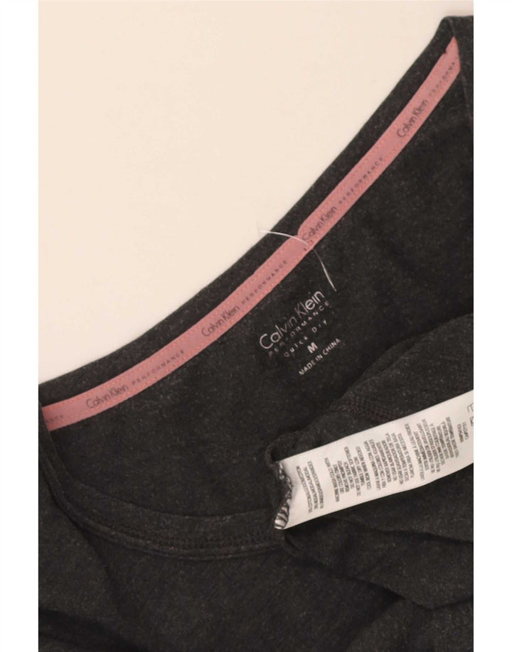 Tricou grafic Calvin Klein pentru femei Top UK 14 Medium Gri