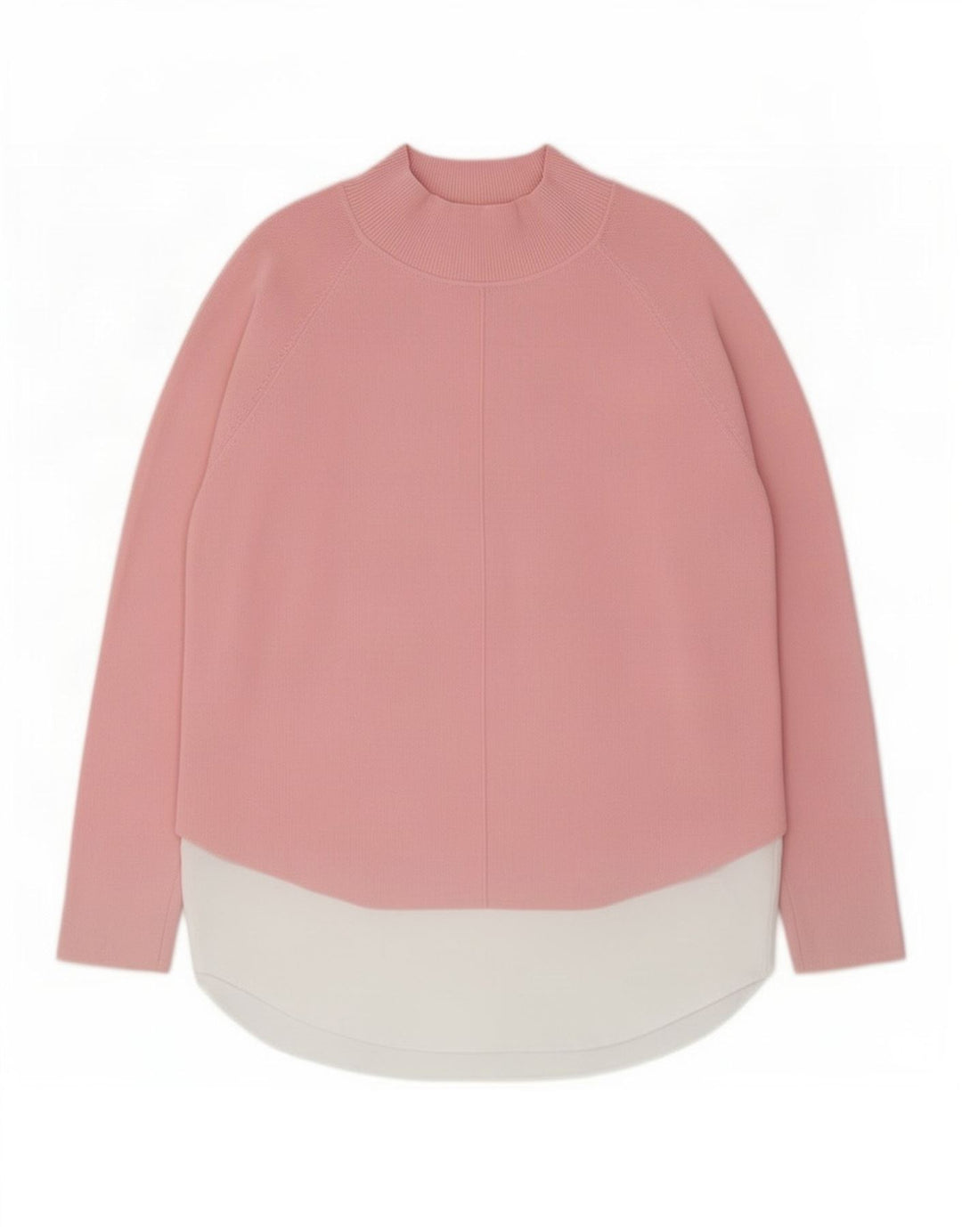 Pulover pentru damă Ted Baker cu gât țestoasă, mărime 3, culoare roz mediu