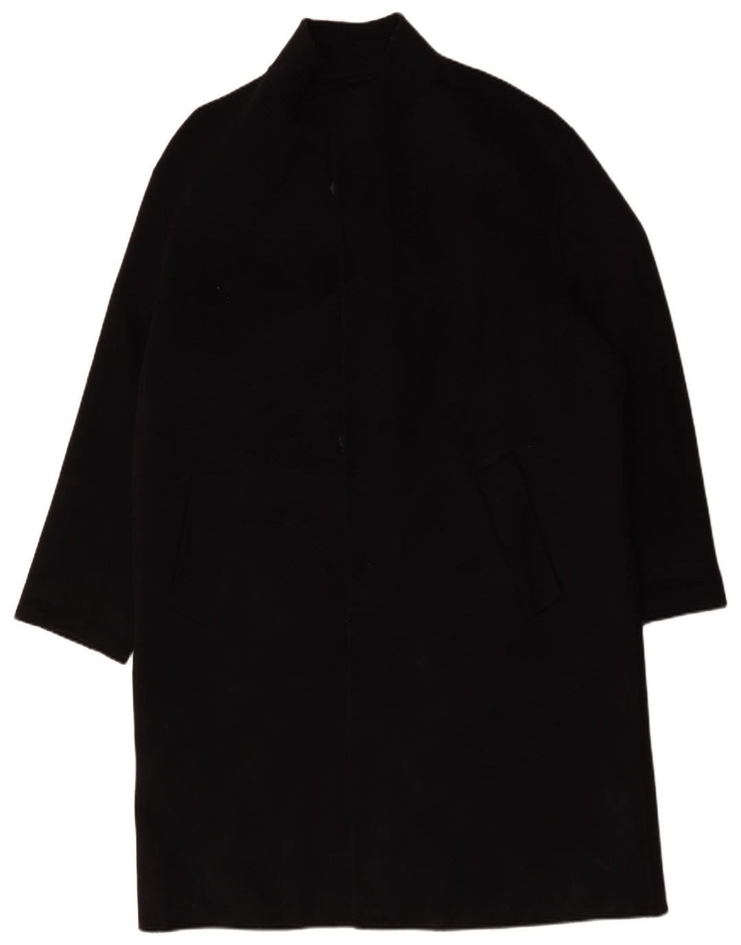 Pardesiu pentru bărbați Zara UK 44 XL Lână neagră