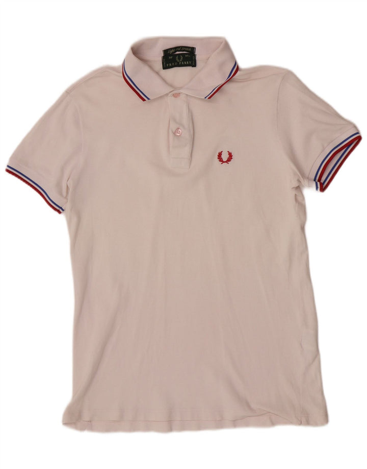 Cămașă polo Fred Perry pentru bărbați, bumbac cu dungi albe