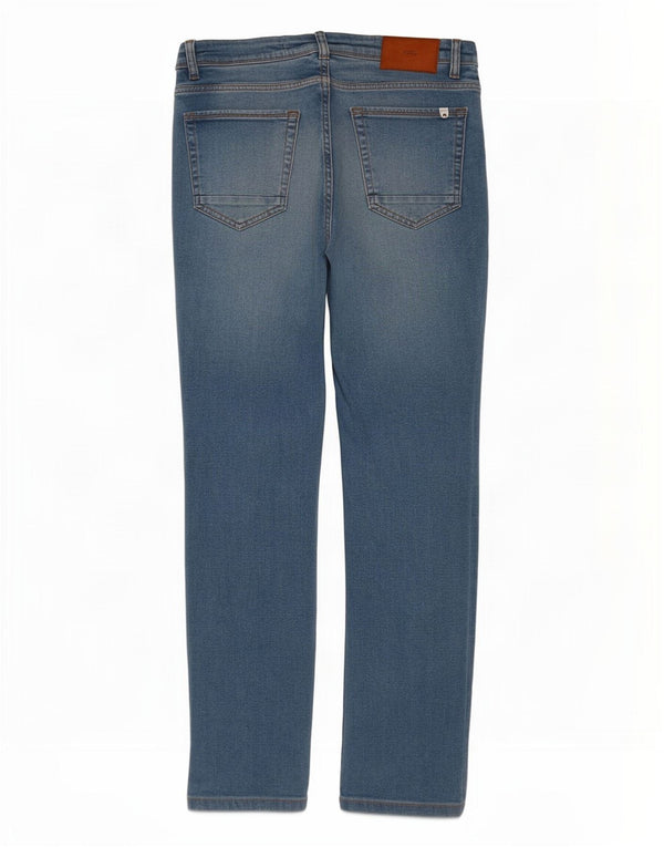 Zara Mens Slim Jeans EU 42 Large W32 L30 Blue Cotton